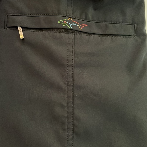 Greg Norman Men’s Shorts Black Size 38 - Picture 4 of 4